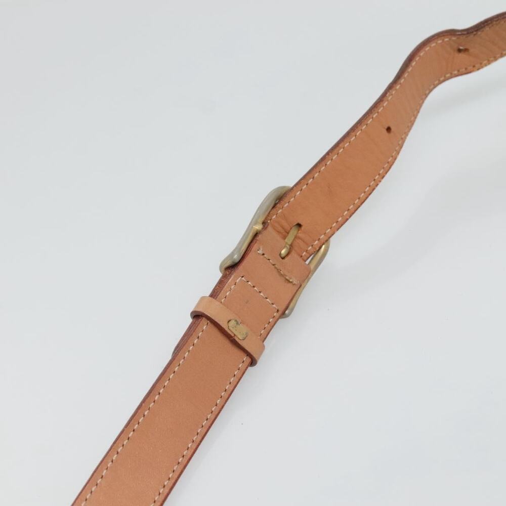 CELINE Macadam Canvas Shoulder Bag Pvc Leather Brown Gold - Picture 8 of 12